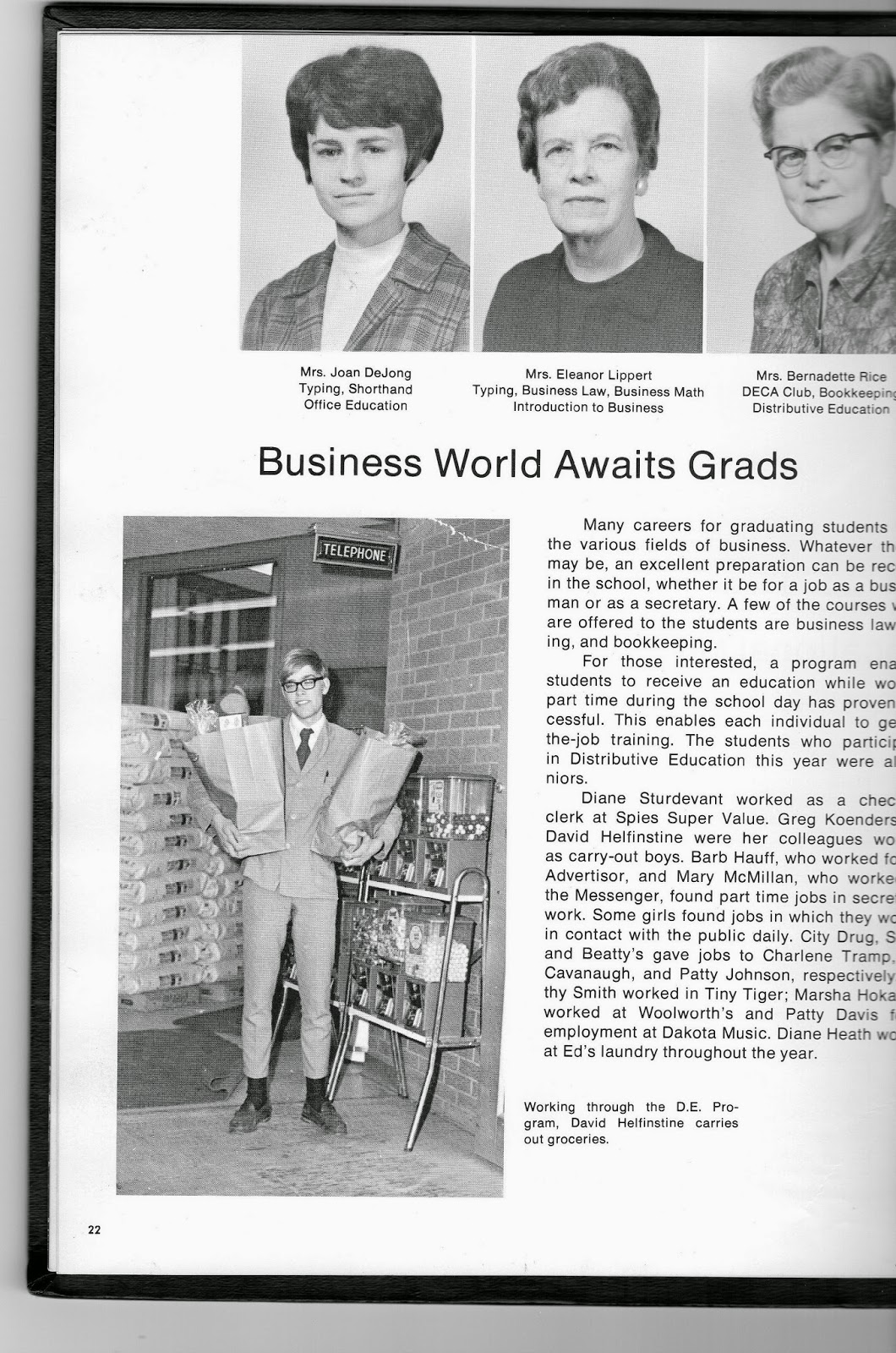 Brookings, South Dakota High School Class of 1969, Home of the Bobcats