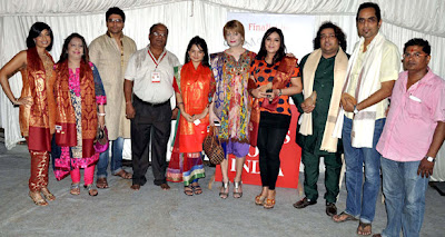 Celebrities visit Andheri Cha Raja 