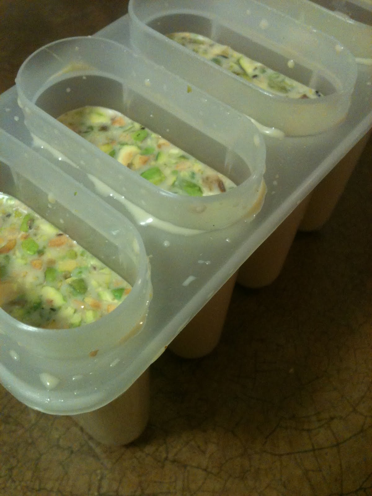 Fer's Bite Cardamom Pistachio "Kulfi" Pops