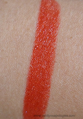 color riche lipstick lor electric burning sunset swatches