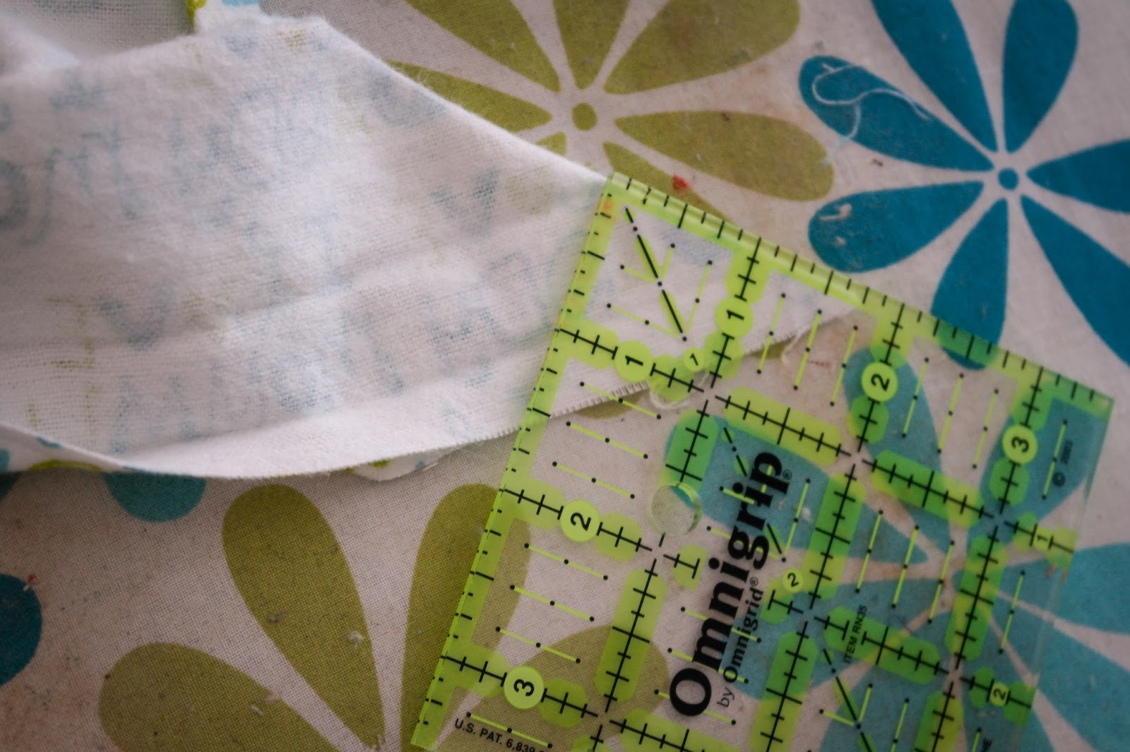 The Berry Bunch Receiving Blanket Mitered Corners Tutorial