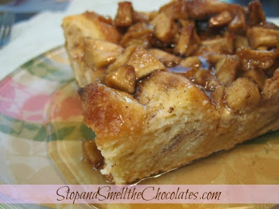 http://www.stopandsmellthechocolates.com/2013/06/puffy-apple-french-toast-bake.html