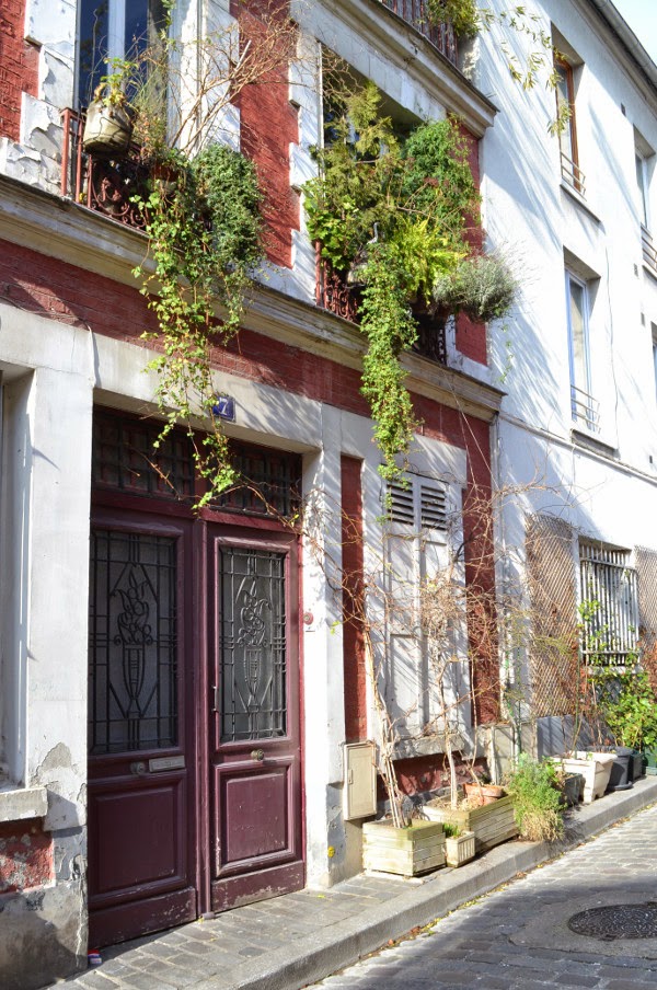 Art et glam La rue Ligner, Paris 20e, calme et sérénité en plein Paris