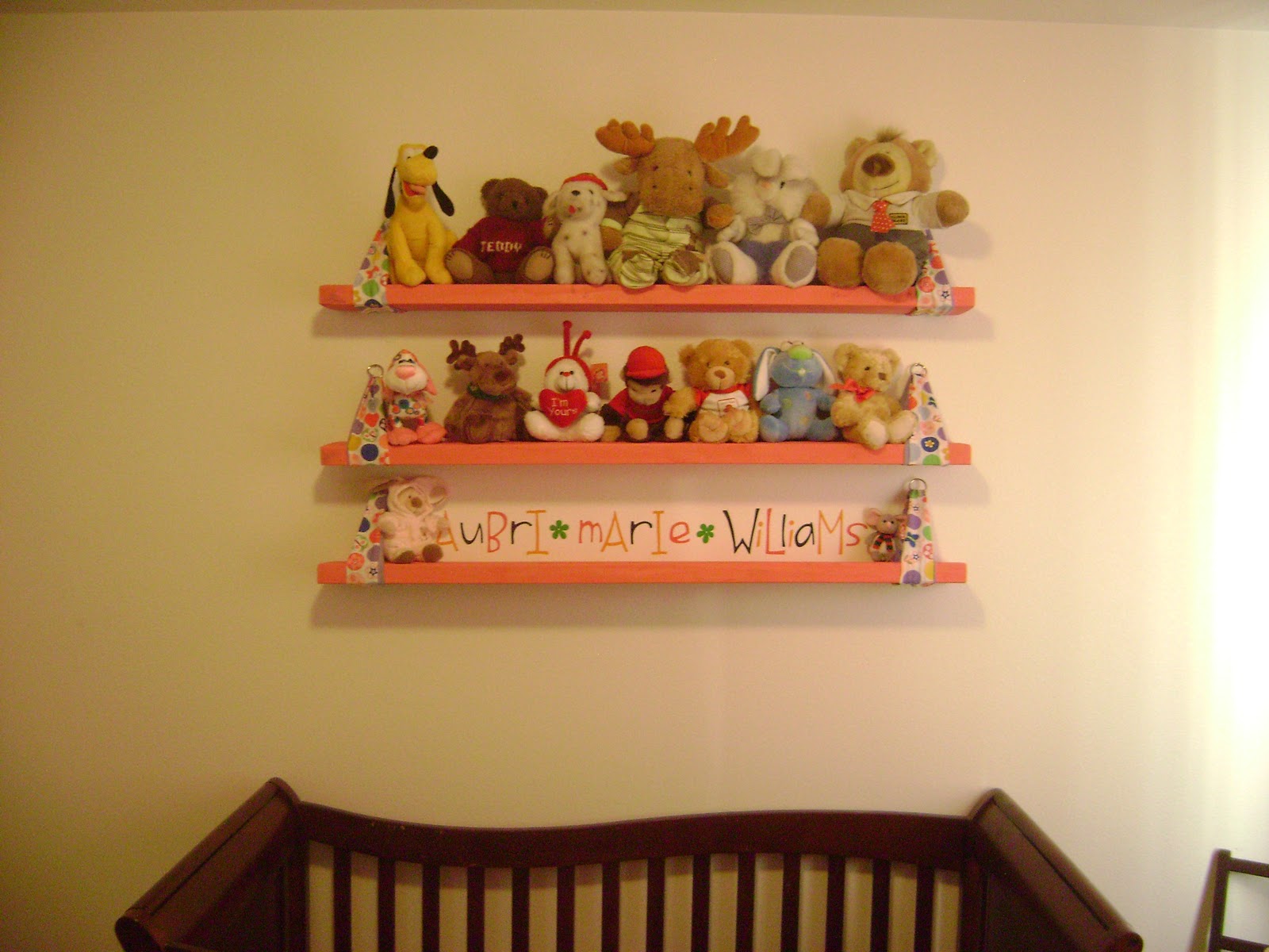 Ricki's Craft Corner Stuffed Animal Shelves