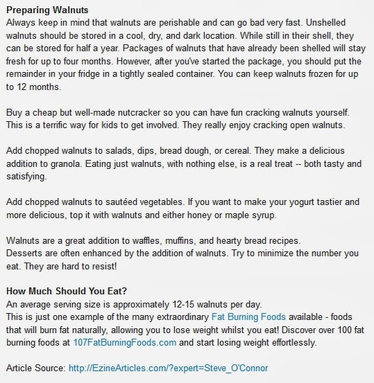 Quick Weight Loss Advices Benefits of Walnuts A Natural Weight Loss!