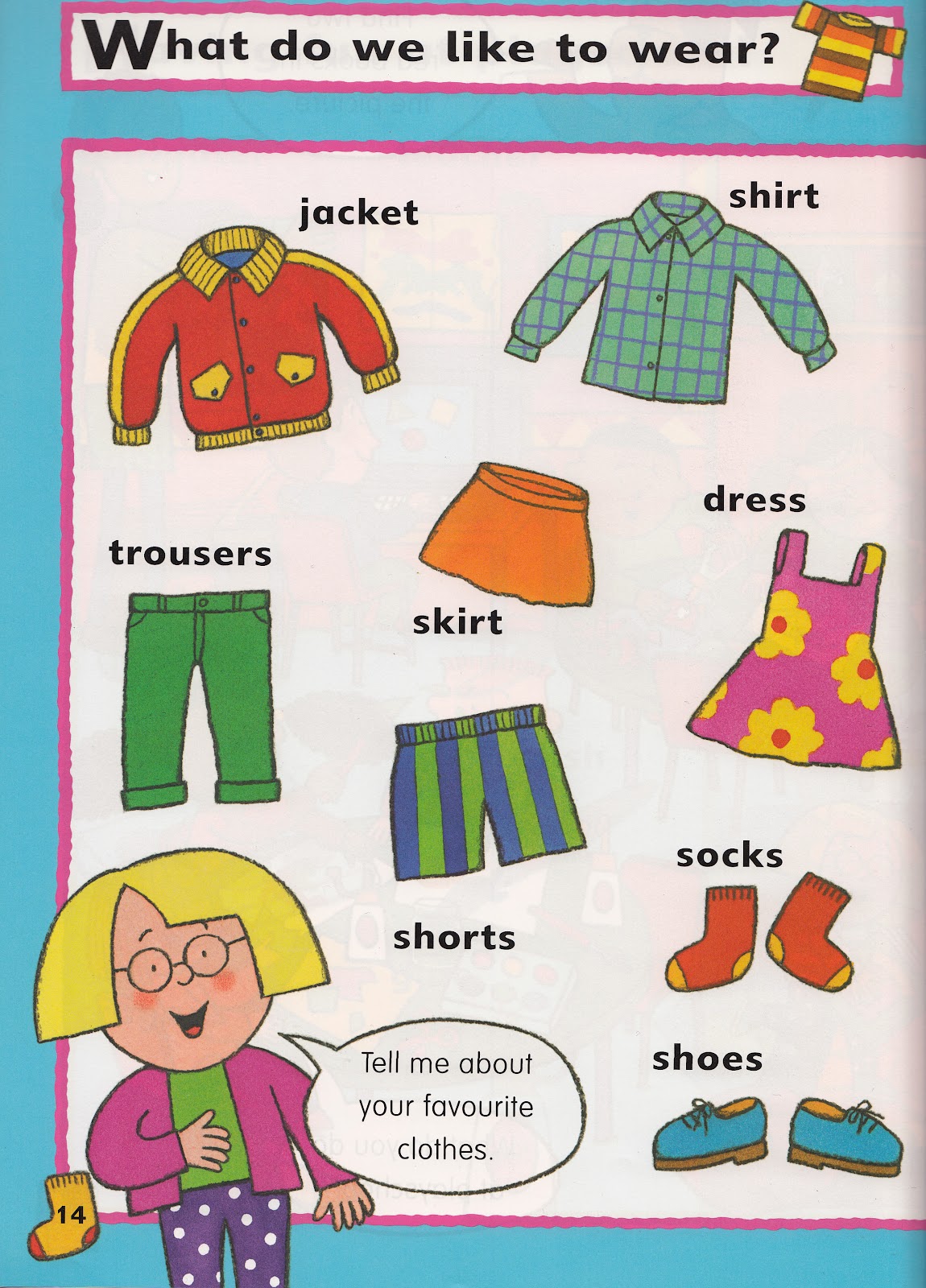Clothes en inglés para niños Imagui