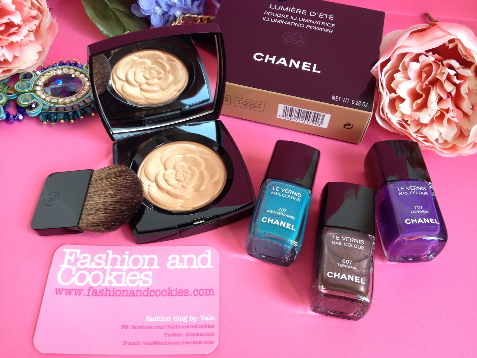 Chanel summer 2015 collection Mediterranee, Chanel summer makeup collection on Fashion and Cookies fashion blog