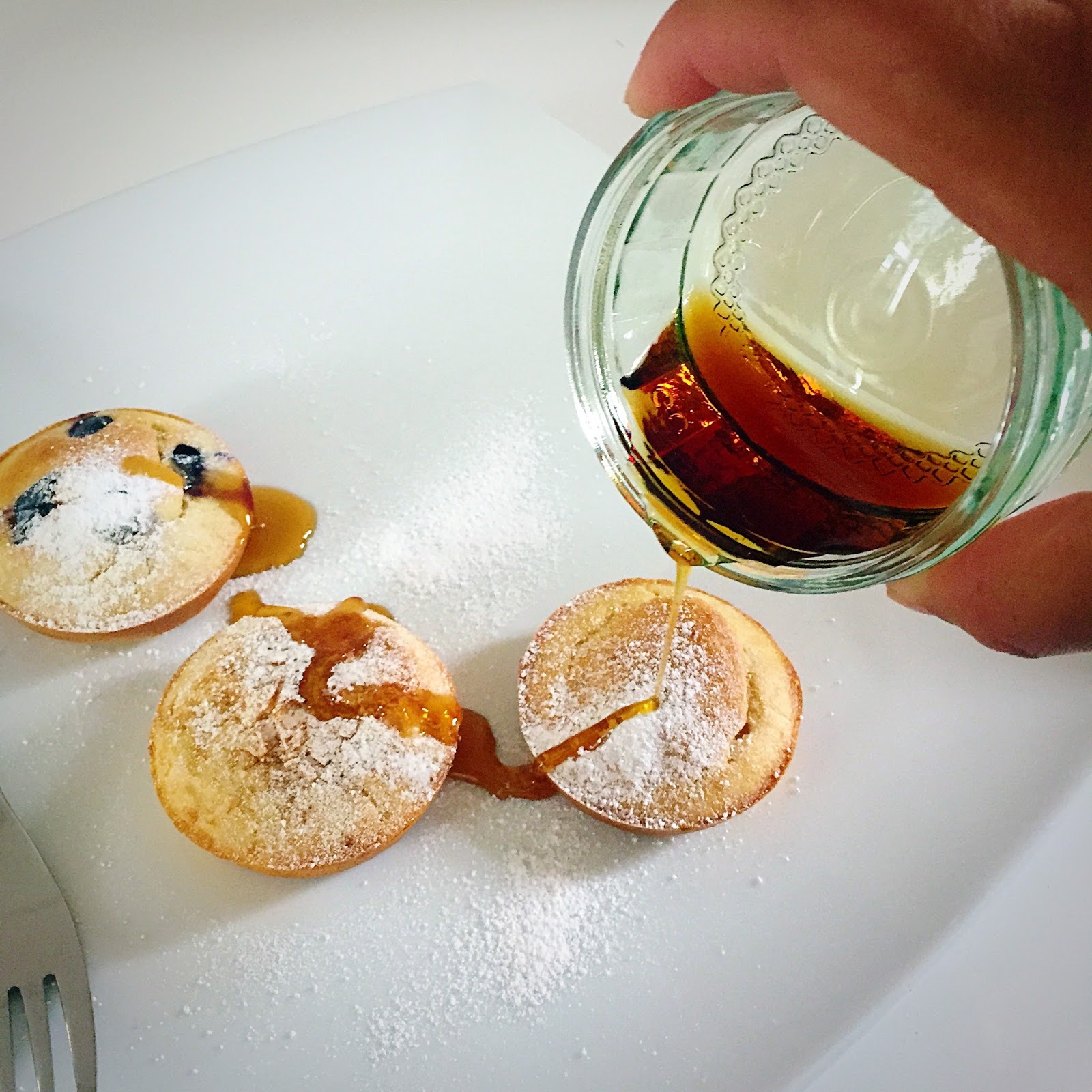 Baked Pancake Bites Recipe Eat.Love.Live