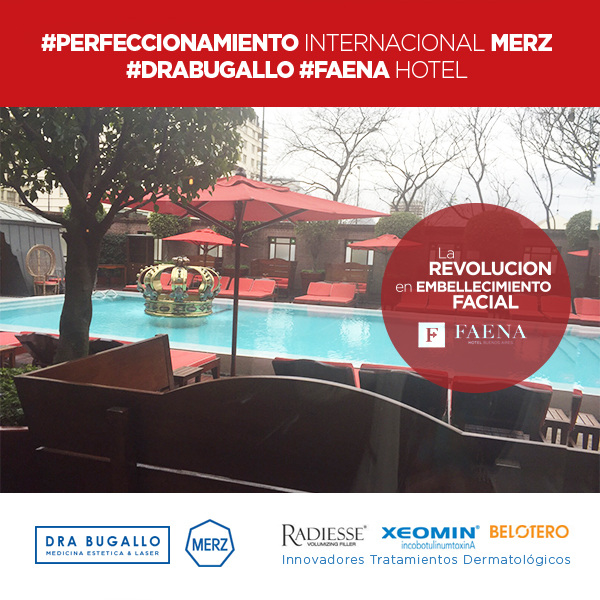 PERFECCIONAMIENTO INTERNACIONAL MERZ ( FAENA HOTEL). Gracias a Merz Aesthetics, Julio Zapico y Agustina Cattena por la formación continua, a la Dra Arbelia Bermúdez y muy especialmente a la Dra Tatjana Pavicic por la claridad formando y perfeccionándonos en las últimas técnicas de Fillers y Xeomin. #ChauArrugas #BienvenidaJuventud, #MamasMasLindas, #EsteticaBugallo, #DraBugallo #20PorcientoDeDescuento, #ChauArrugas, #BienvenidaJuventud. #ReservaTuTurno. Rellenos de #AcidoHialurónico y #EstimulacióndeColágeno (#Belotero + #Radiesse) + #ToxinaBotulinica (#Xeomin). Ya estan llegando los mejores e Innovadores Tratamientos Dermatológicos (XEOMIN, RADIESSE Y BELOTERO). #ChauArrugas #BienvenidaJuventud, #MamasMasLindas, #EsteticaBugallo, #DraBugallo. PERFECCIONAMIENTO INTERNACIONAL MERZ ( FAENA HOTEL). Gracias a Merz Aesthetics, Julio Zapico y Agustina Cattena por la formación continua, a la Dra Arbelia Bermúdez y muy especialmente a la Dra Tatjana Pavicic por la claridad formando y perfeccionándonos en las últimas técnicas de Fillers y Xeomin. #ChauArrugas #BienvenidaJuventud, #MamasMasLindas, #EsteticaBugallo, #DraBugallo #20PorcientoDeDescuento, #ChauArrugas, #BienvenidaJuventud. #ReservaTuTurno. Rellenos de #AcidoHialurónico y #EstimulacióndeColágeno (#Belotero + #Radiesse) + #ToxinaBotulinica (#Xeomin). Ya estan llegando los mejores e Innovadores Tratamientos Dermatológicos (XEOMIN, RADIESSE Y BELOTERO). #ChauArrugas #BienvenidaJuventud, #MamasMasLindas, #EsteticaBugallo, #DraBugallo.