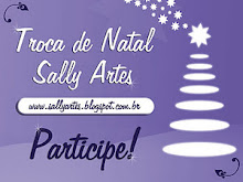 Troquinha de natal no Blog " Sally Artes"