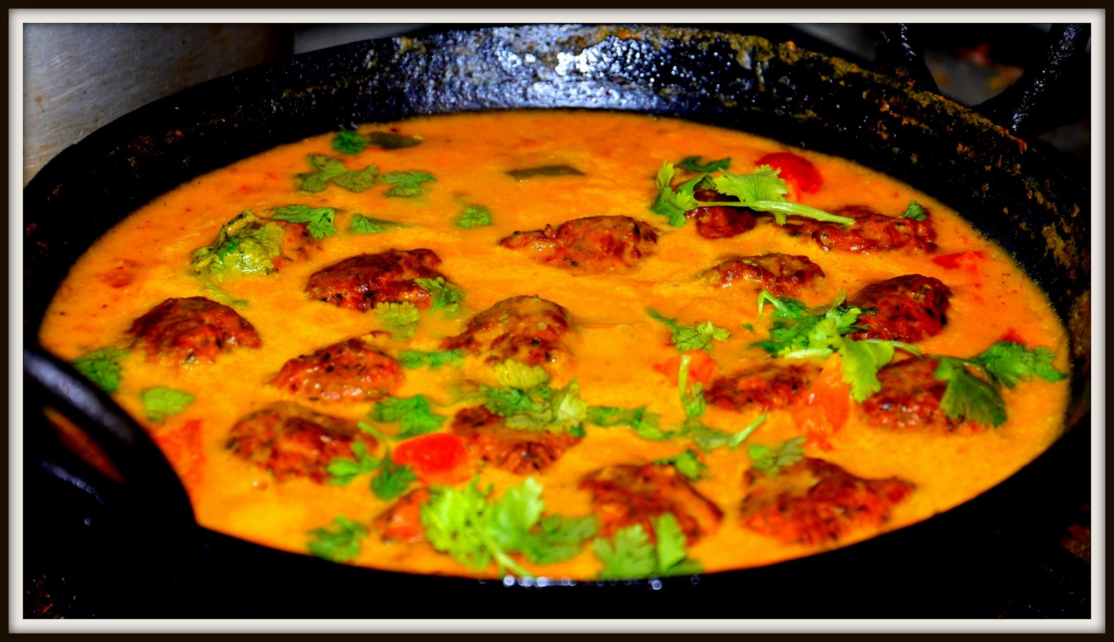 Vegan Zuchini Kofta Curry Food Fun Freak