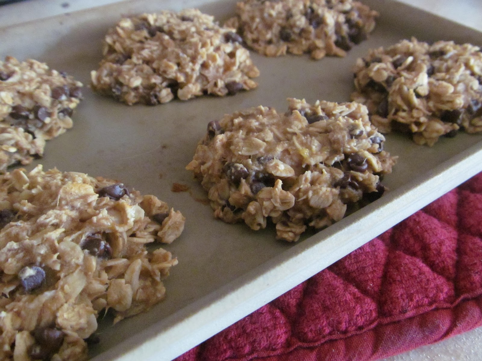 A Crafty Cook Peanut Butter Banana Oat Cookies