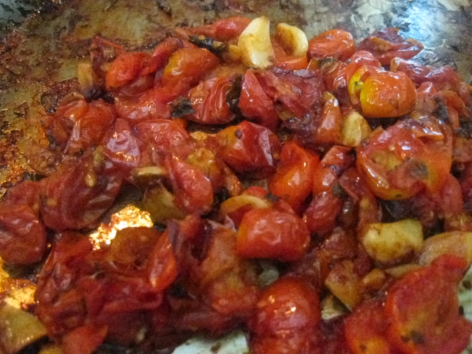 Gluten Free AZ Garlic and Herb Roasted Tomatoes