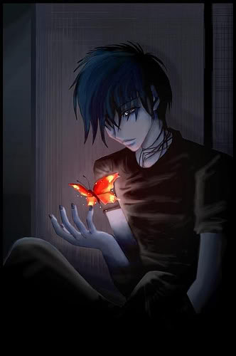 Anime Guy Sad