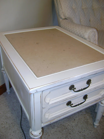 Marble Top End Table (SOLD)