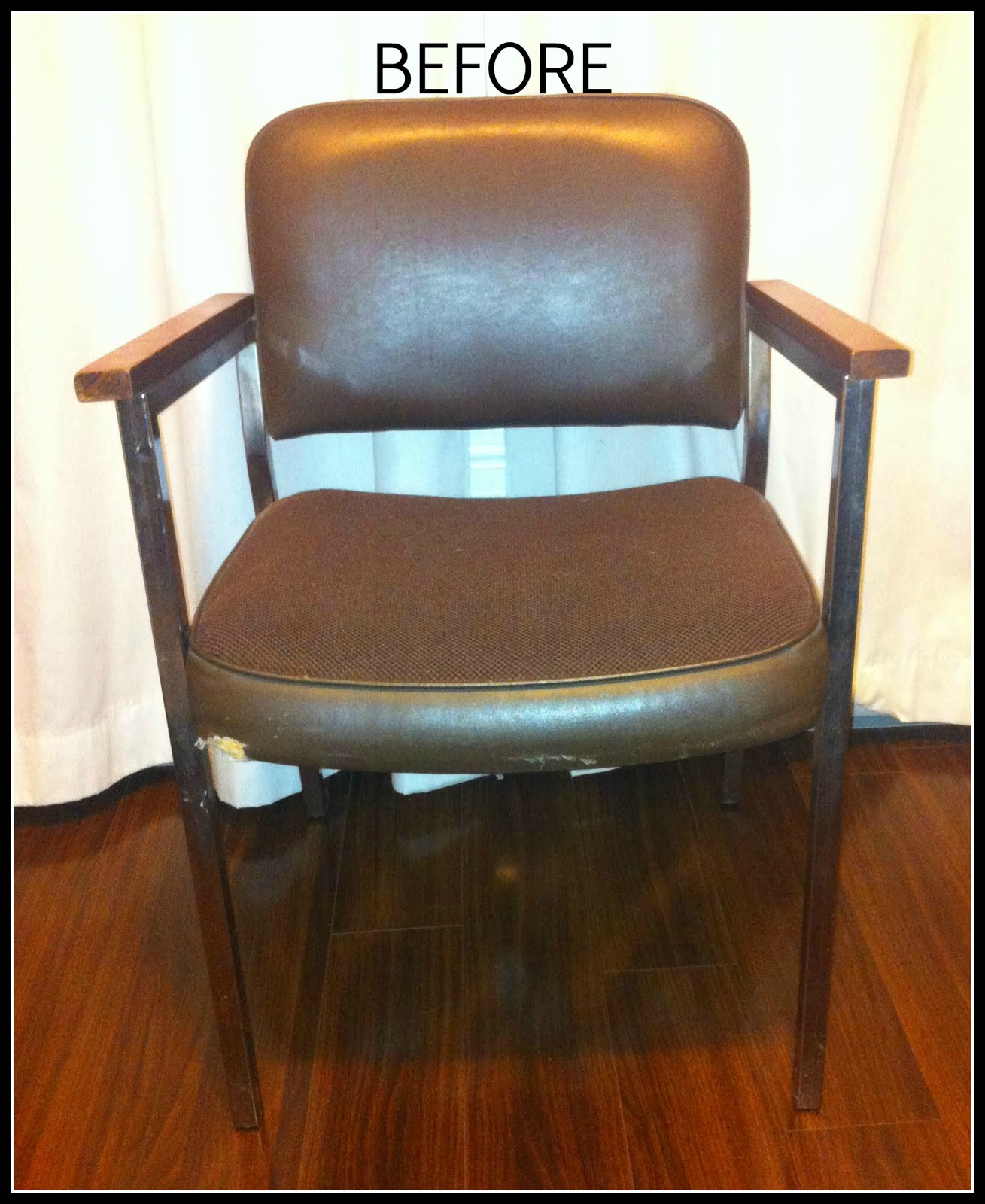 Chic Homestead Chair Redo With DIY Stenciled Fabric