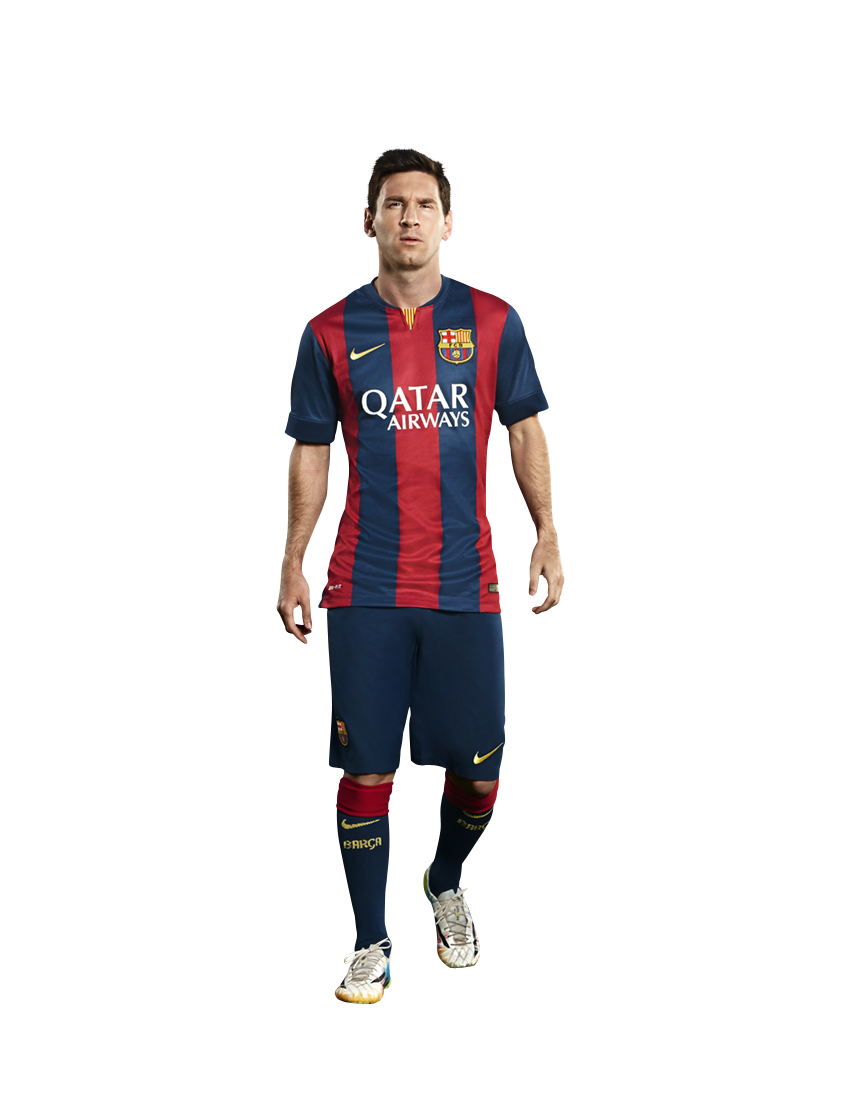 Render de Lionel Messi 2014 - 2015 - Barcelona - Caminando.