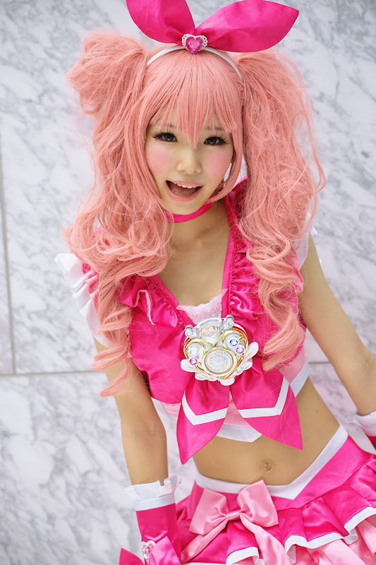 CosRain.Com Midori HIMEMIYA MAHORE＇s COSPLAY - Cure Melody