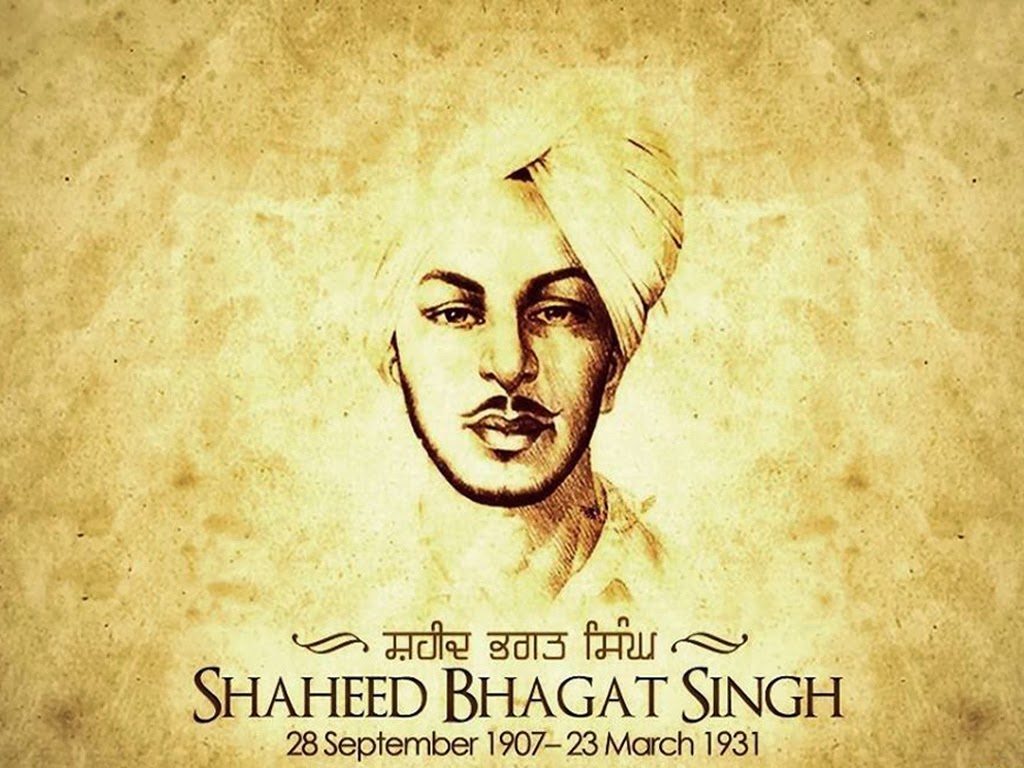 Shaheed Bhagat Singh HD Wallpaper For Desktop - HD Wallpaper Pictures