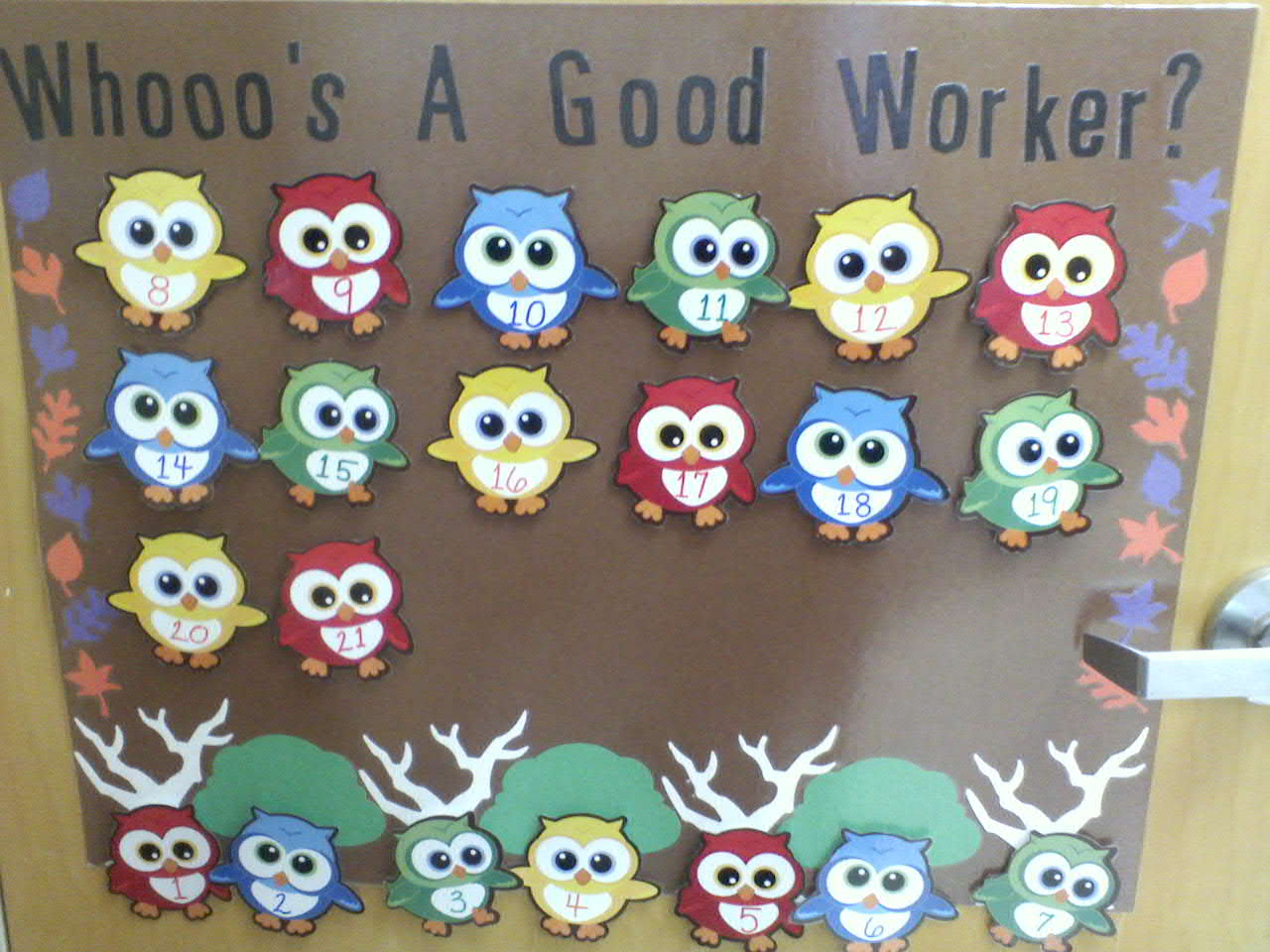 Ms. Wade's Wise Owls Bulletin Boards