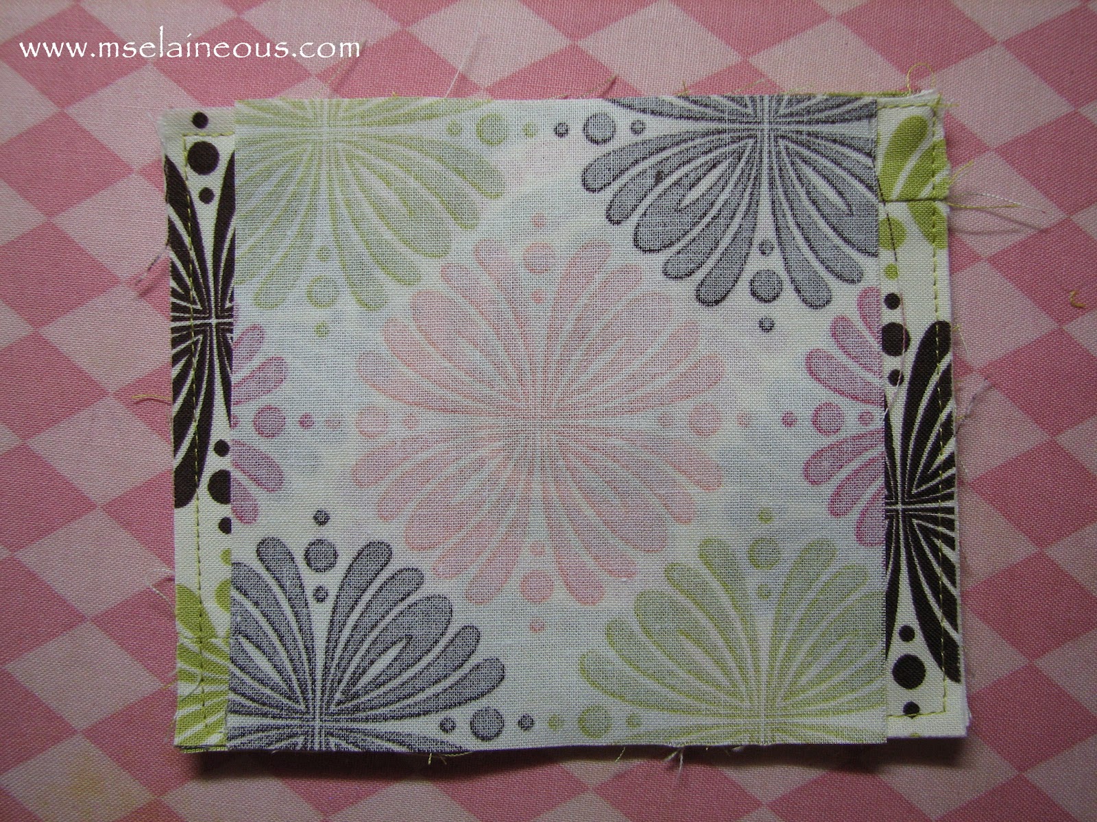 Ms. Elaineous Teaches Sewing The Breezy Business Card Holder Free