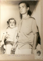 Dr. Ruy (Adulto) e Fábio (chorão, quando completou seis anos), na casa dos avós Domingos e Áurea.