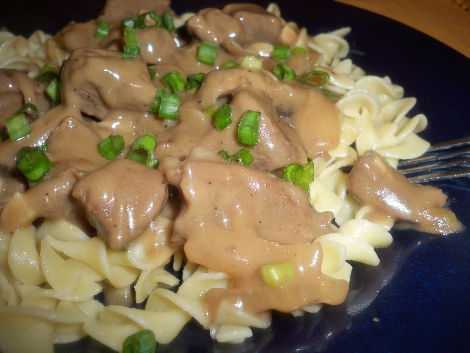 Creamy Beef Stroganoff over Buttery Egg Noodles Mama Harris' Kitchen