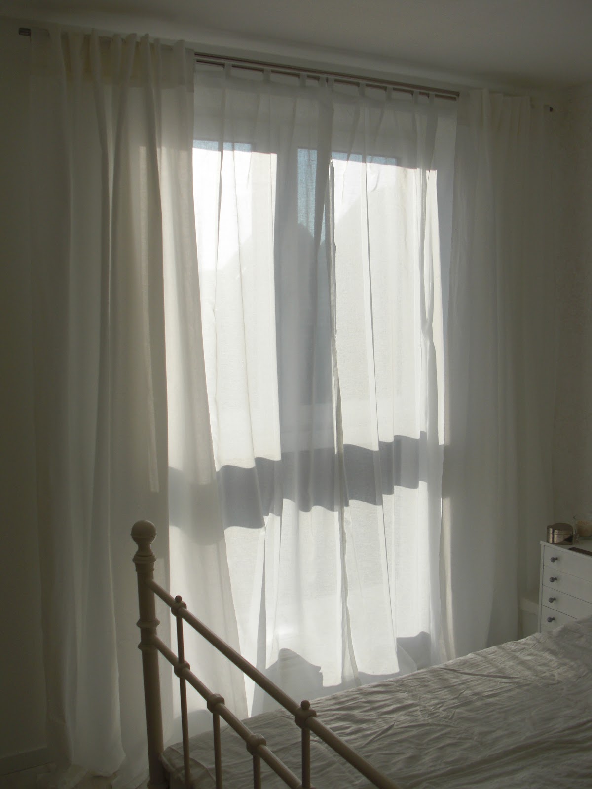 weiße Vorhänge – heim-elich