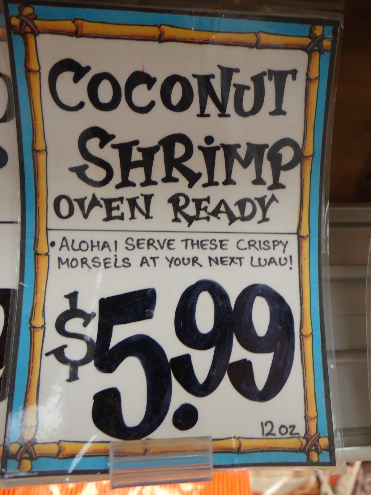 Trader Joe's 365 Day 250 Coconut Shrimp