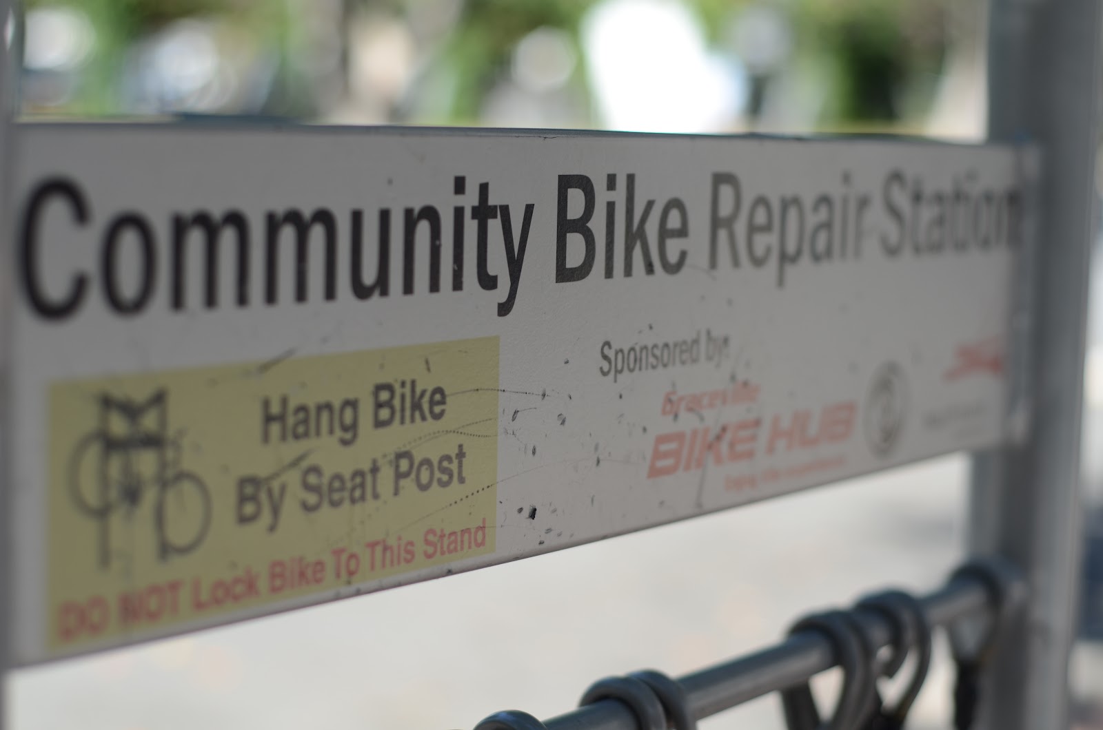 Brisbane Daily Photo Public Bike Repair Station