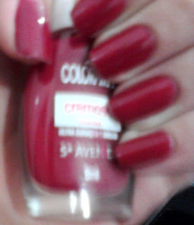 colorama rosa choque unhas colorama