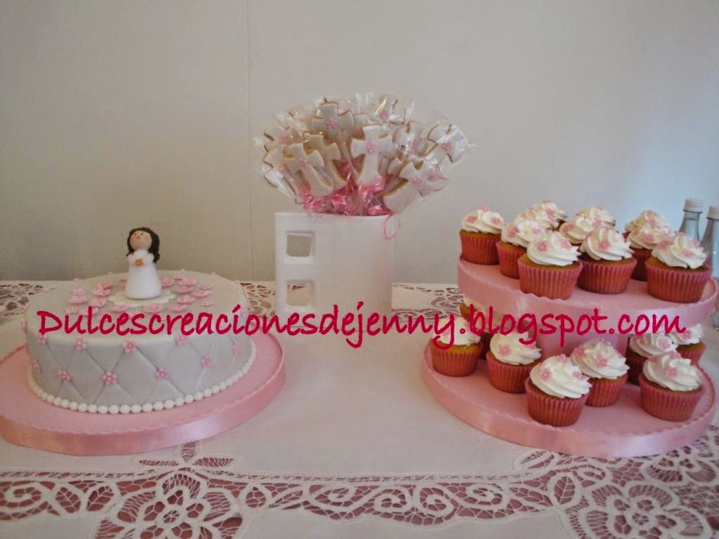 Dulces Creaciones de Jenny Cupcakes en Bogotá Primera Comunión