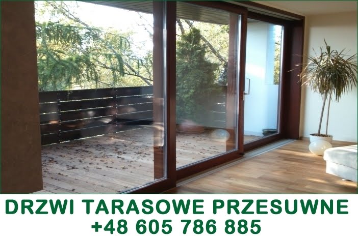 Drzwi tarasowe przesuwne