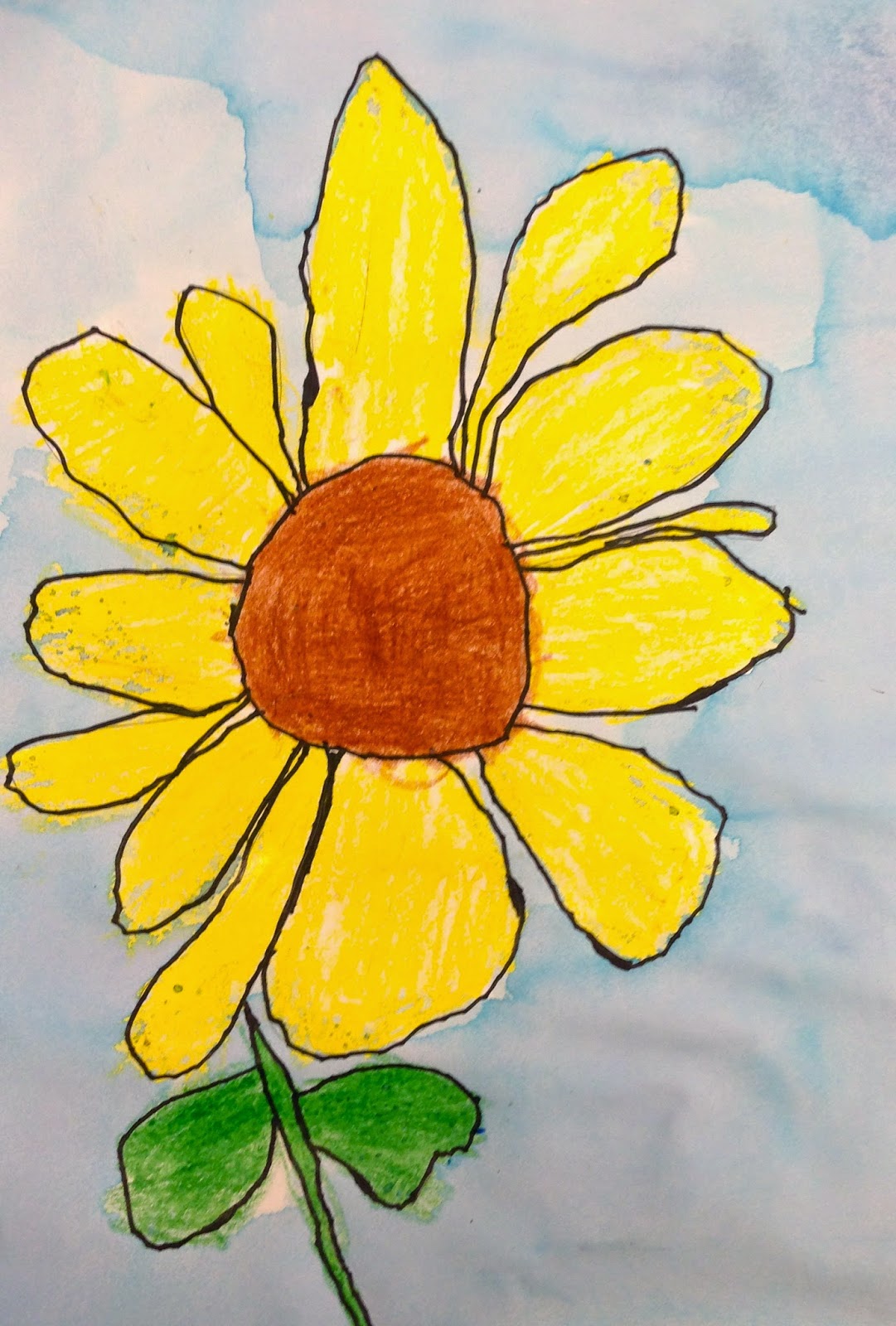 Expression of Imagination Kindergarten Sunflowers