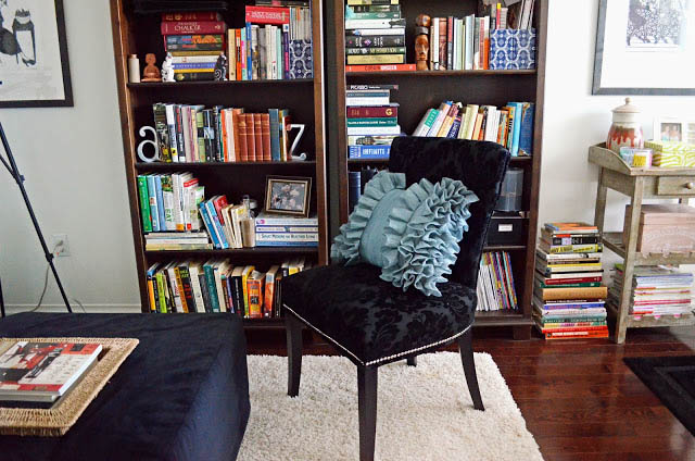 living+room+office A Colorful Home Tour: Woman in Real Life {Color My Home Summer Blog Series} 32
