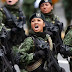 世界女兵阅兵大比拼,朝鲜女兵亮了!!!