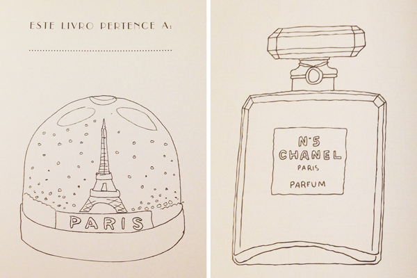 Livro Para Colorir Paris com Preços Incríveis no Shoptime