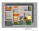 Desain Denah Rumah Minimalis Modern