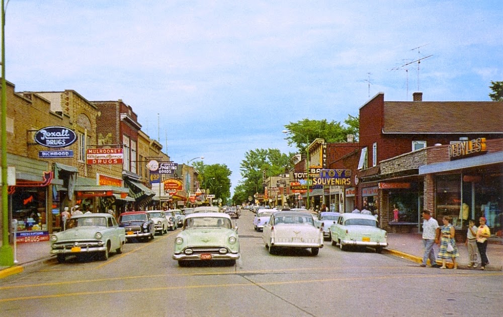 transpress nz cars in Eagle River, Wisconsin, 1955