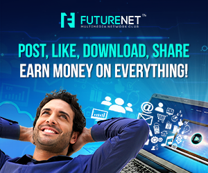Use FutureNet modern social platform to make money !