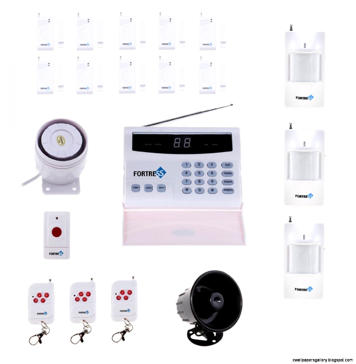 Wireless Home Security Alarm System Wireless Home Security Alarm System