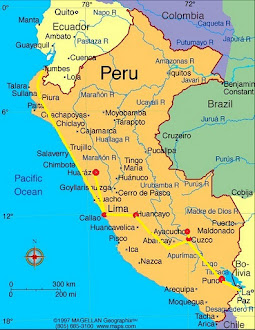 Peru Route Map