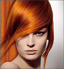 Pelo Largo Color De Pelo Pelo Rojo Naranja O Zanahoria