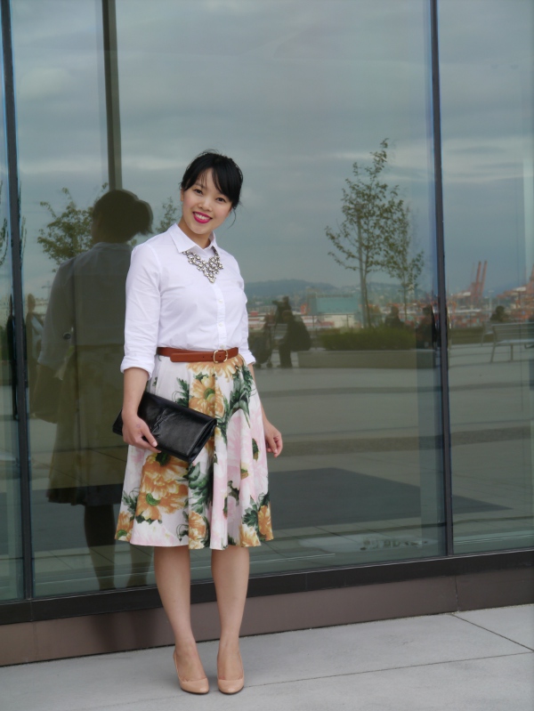 Latest Outfit: Florals and YSL - Solo Lisa