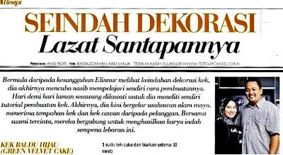 tot bake and design: majalah NONA Ogos 2012 edisi khas aidilfitri
