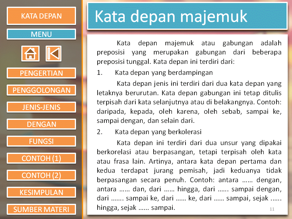 [Download] [Lesson] Pemakaian Kata Depan | Blognya Fauzan
