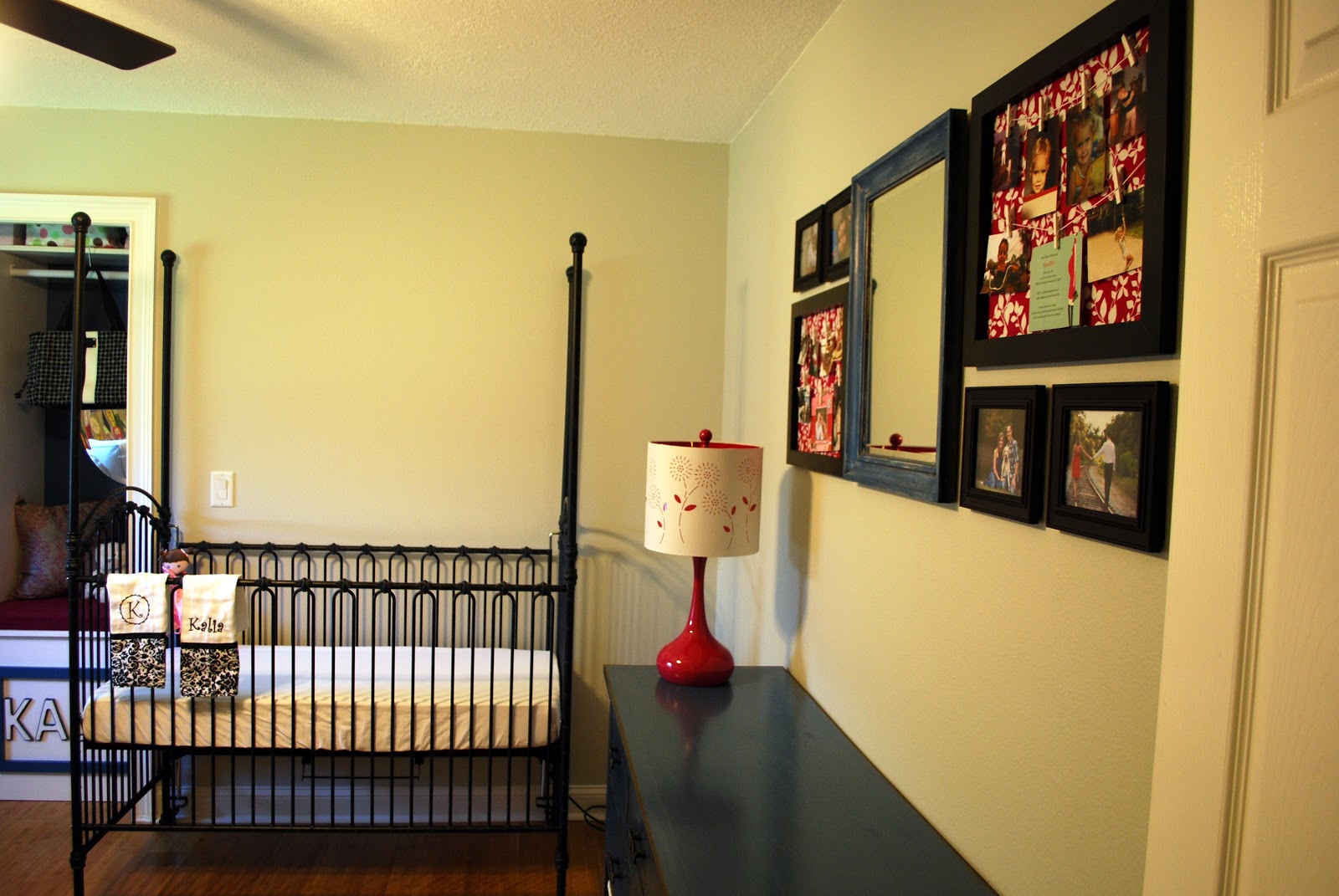 Kara's Korner Nursery Room Gallery Wall
