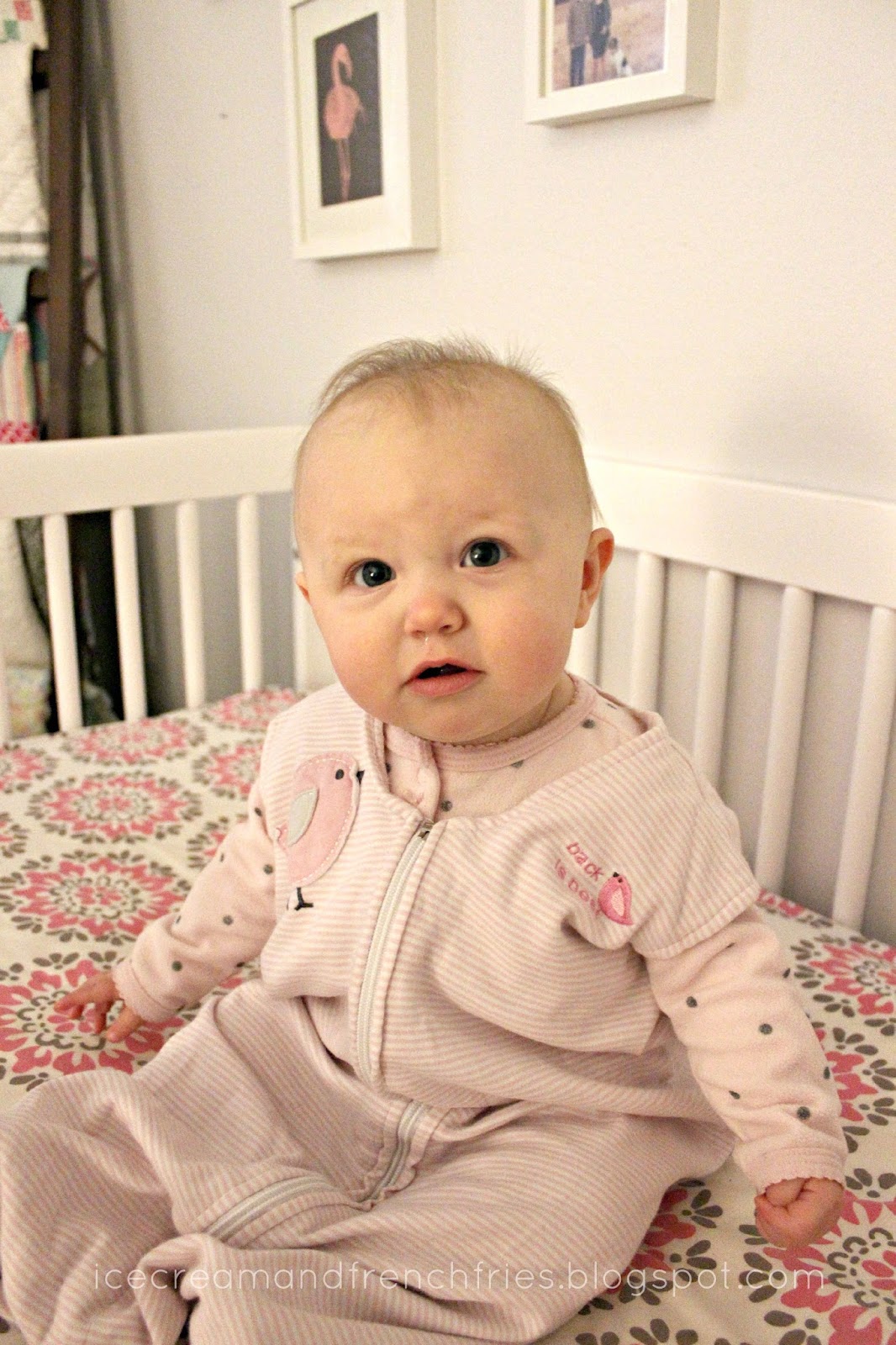 ice cream + french fries Safe Sleeping Tips + HALO SleepSack Giveaway!