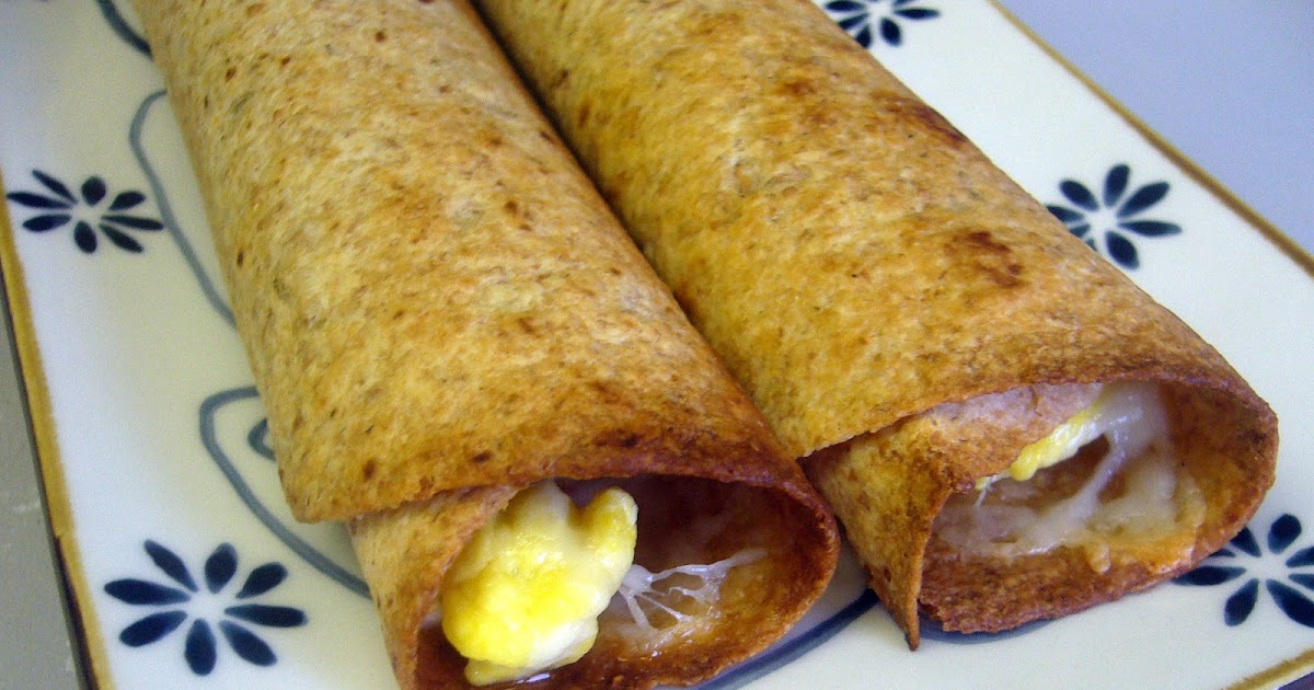Egg and Cheese flautas