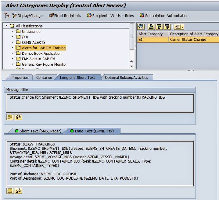 TIP How to modify the text in an Alert SAP Blogs